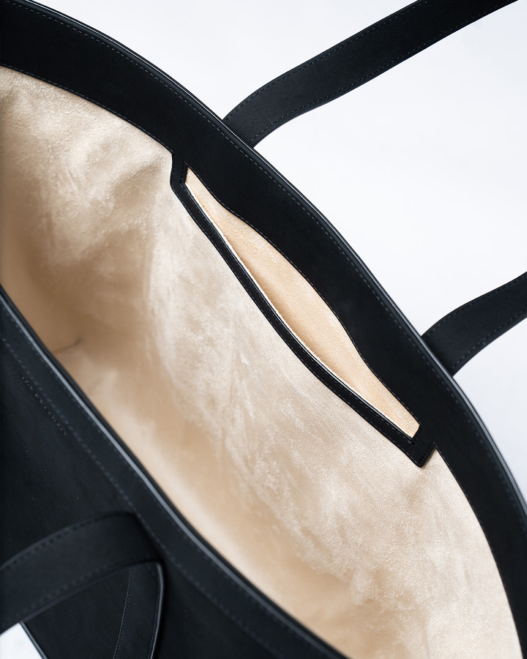 Black Nubuck - The Decorum Tote Bag