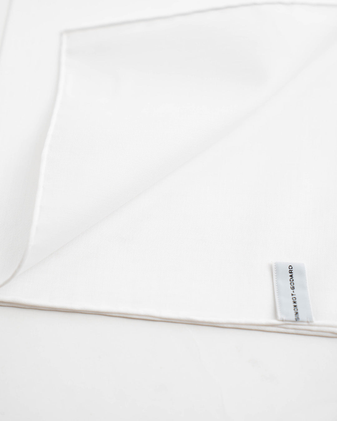 Simonnot Godard White/White Handkerchief