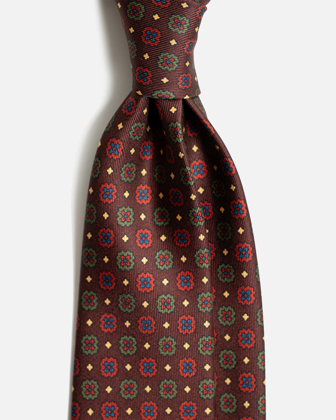 Tie Your Tie Printed Burgundy Tie