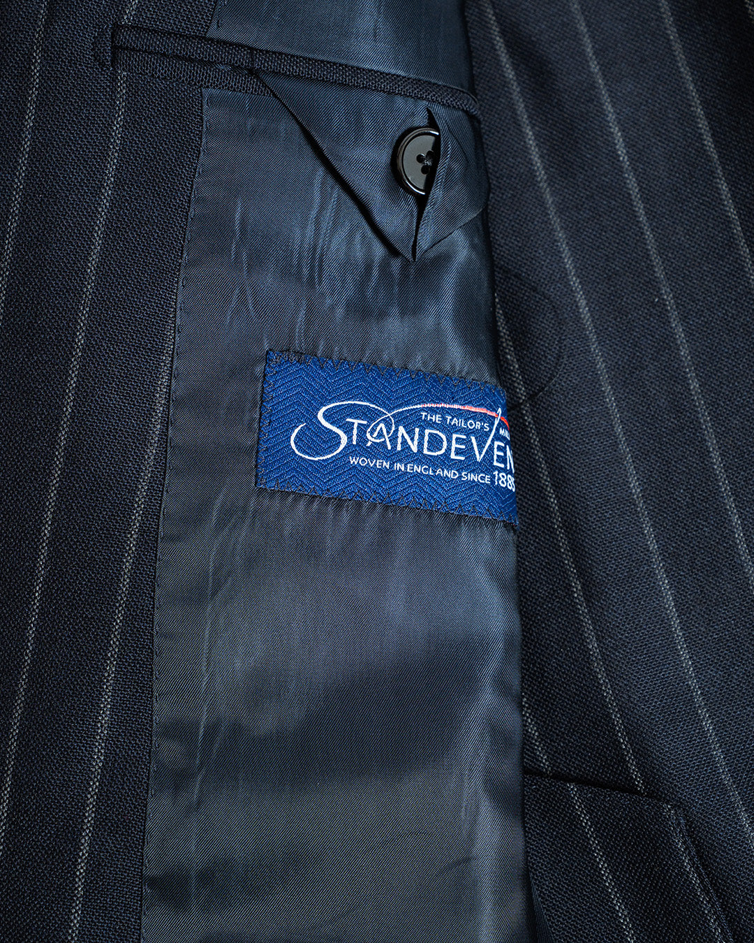 Casa Del Sarto Navy Stripe Double Breasted Suits