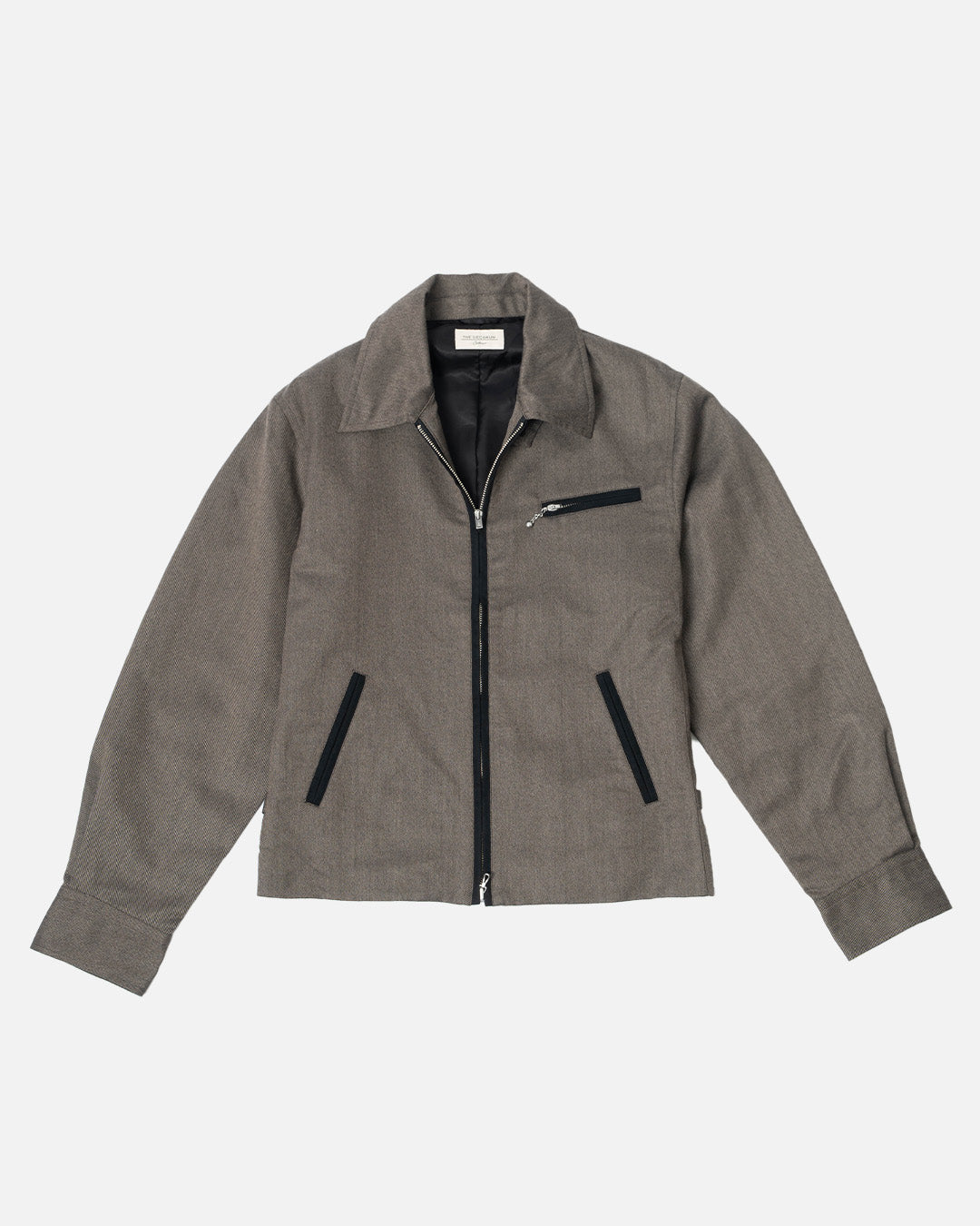 YK Brown Ketch Zip Jacket