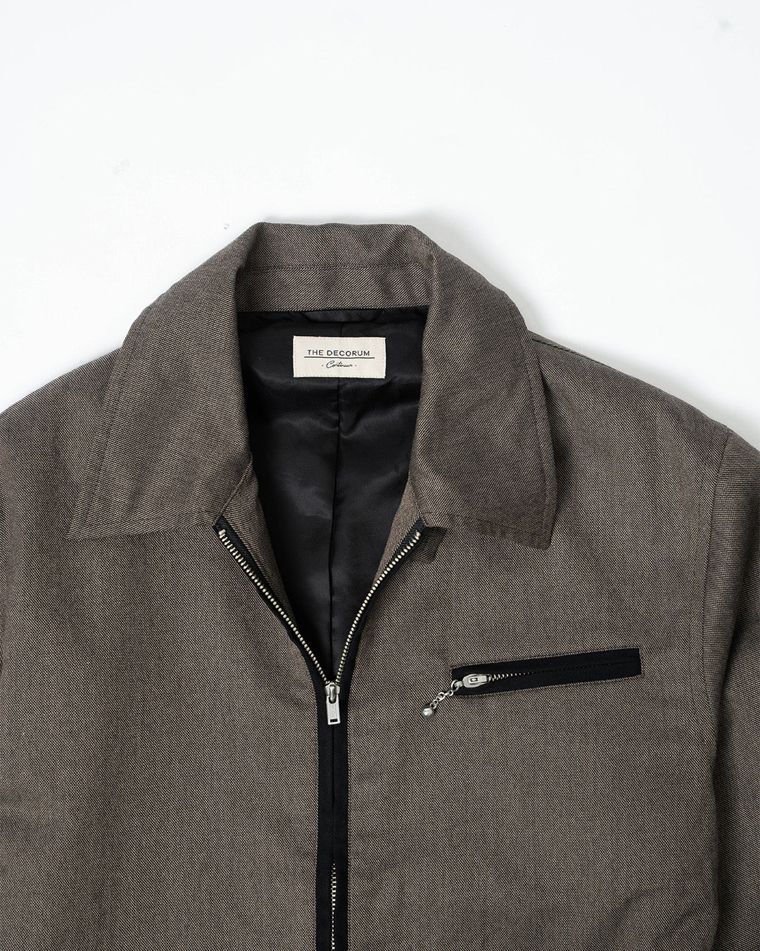 YK Brown Ketch Zip Jacket