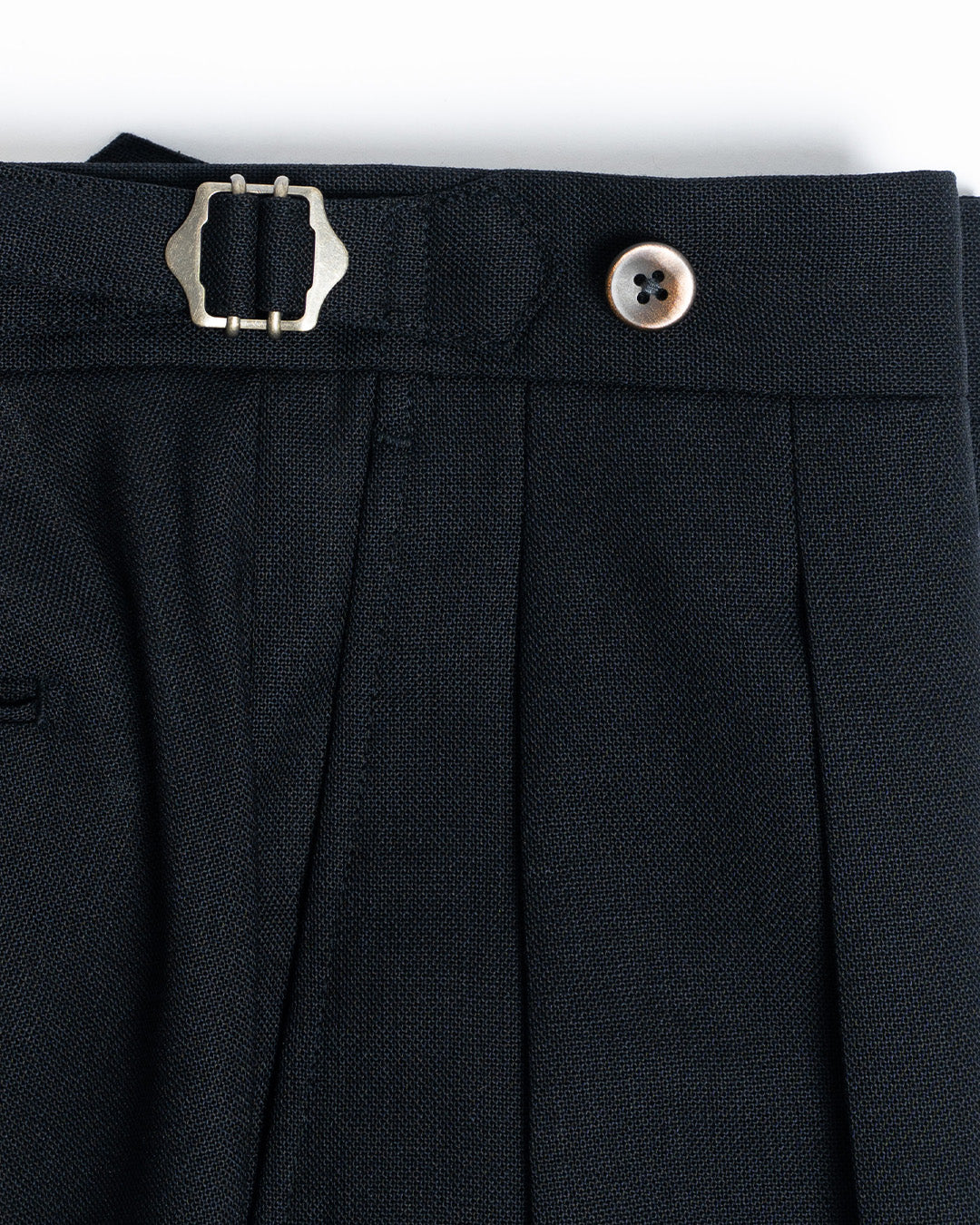The Decorum Delon Trousers in Black Wool