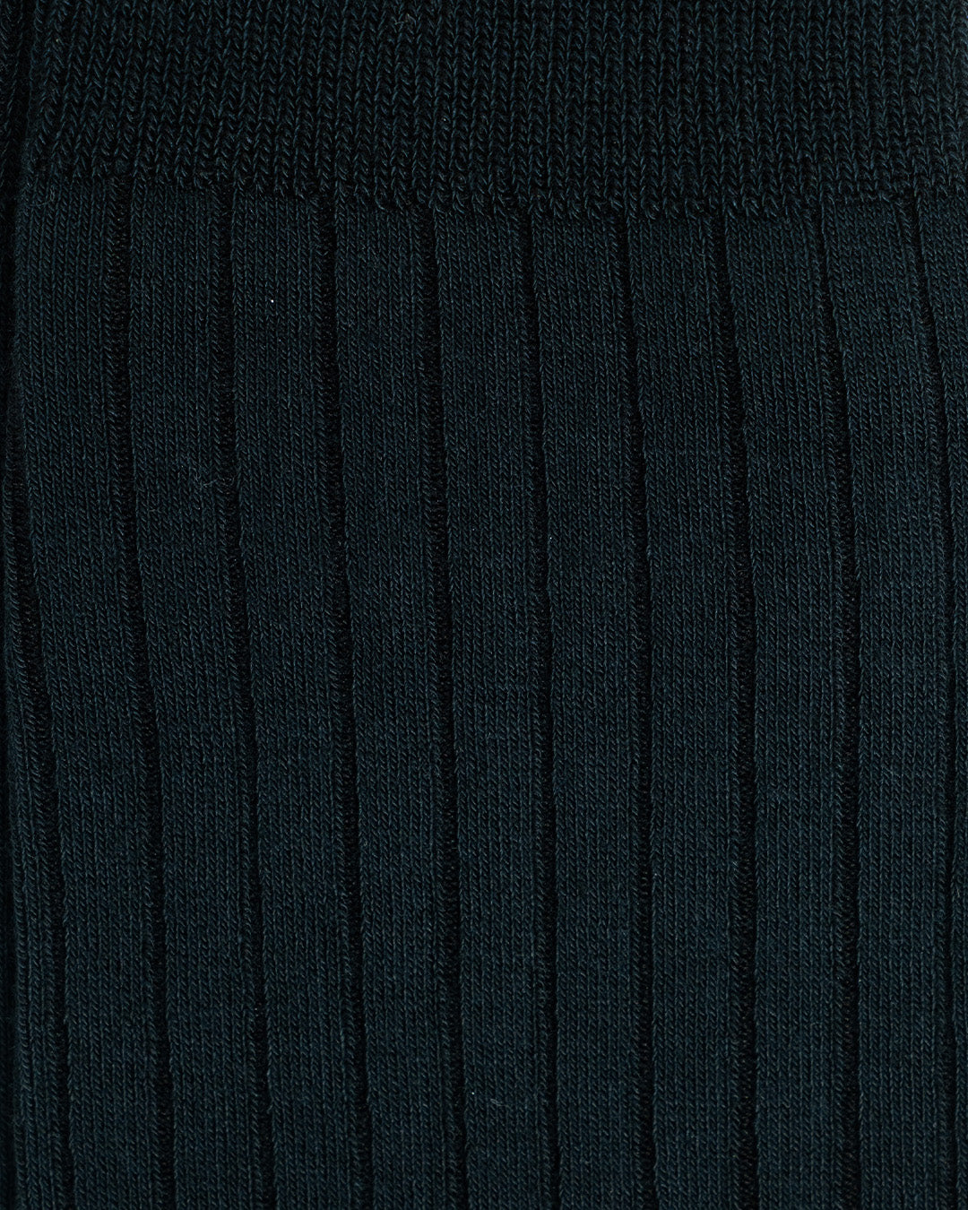 Votta Ribbed Jet Black Over the Calf
