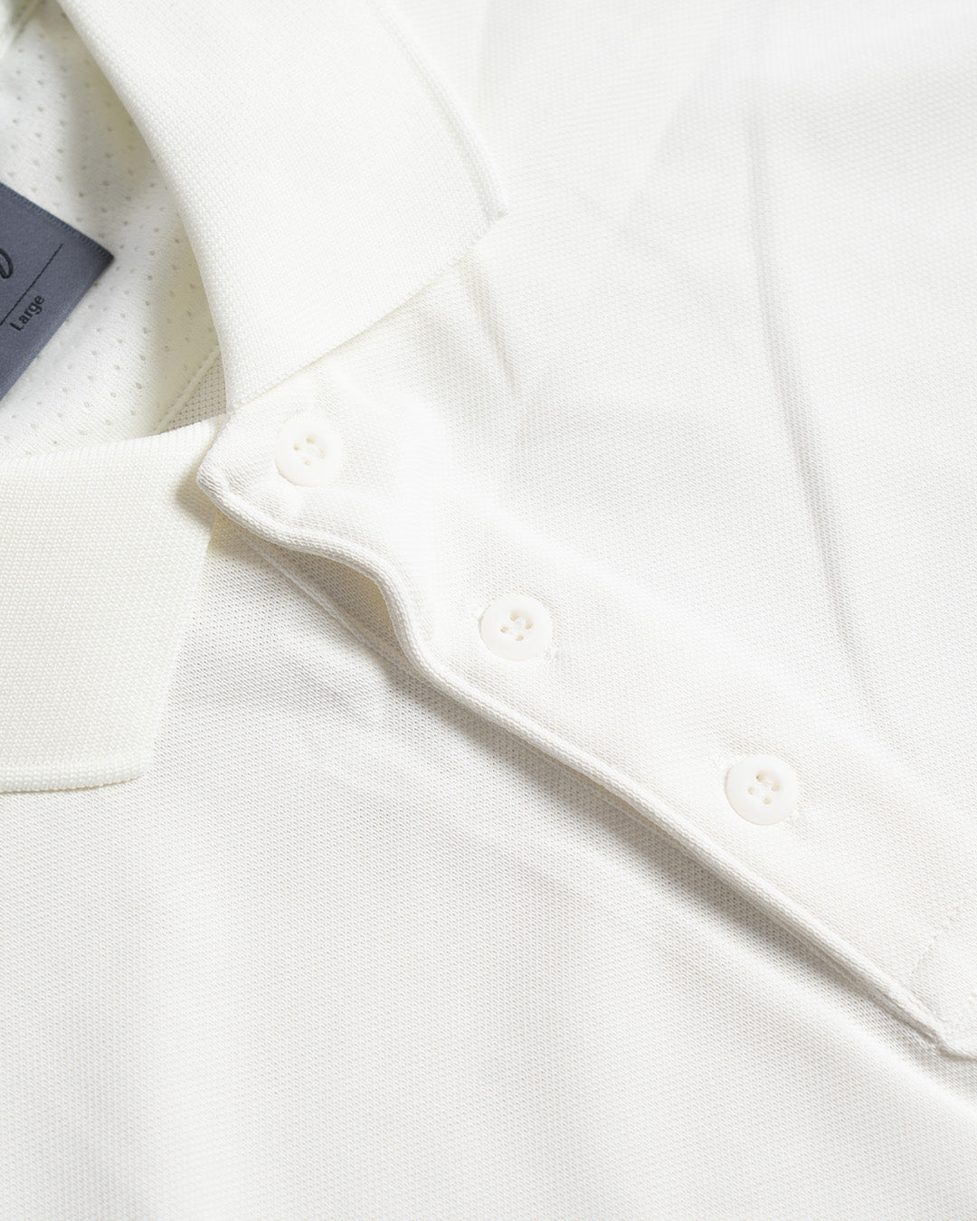 United Arrows Golf White Kanoko Polo