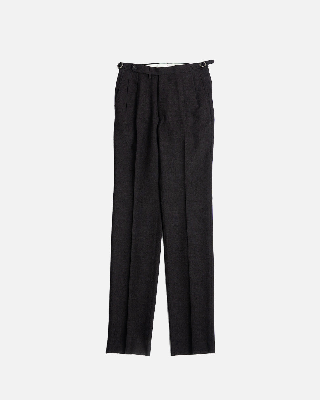 The Decorum Delon Trousers in Dark Brown Wool