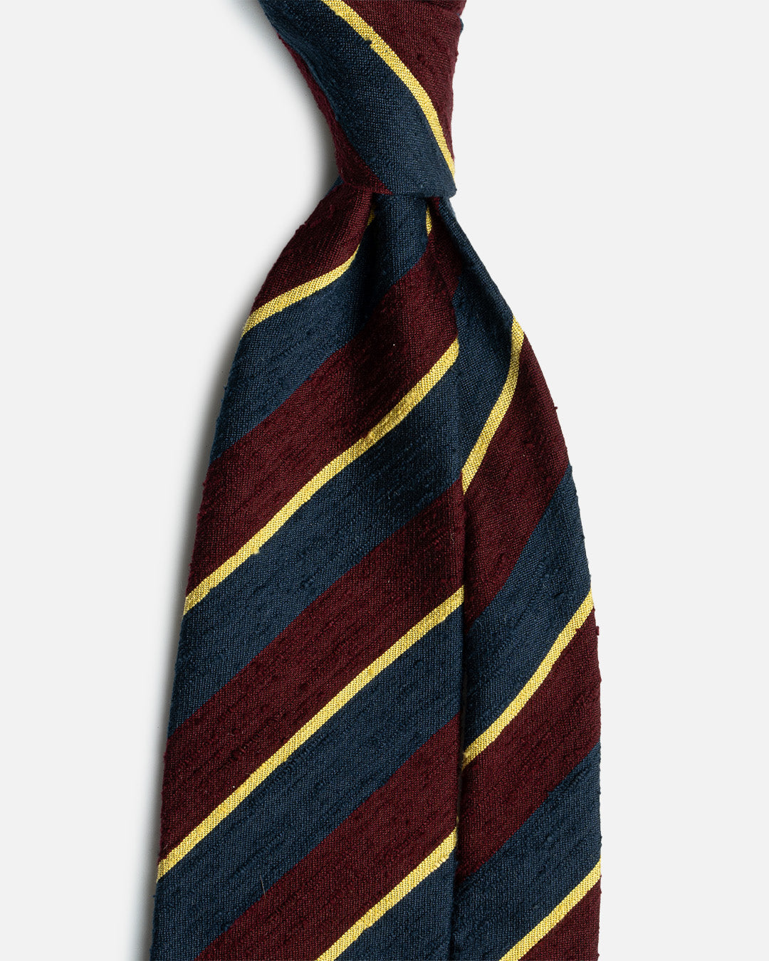 Drake’s archival tie collection for The Decorum - Red/Navy
