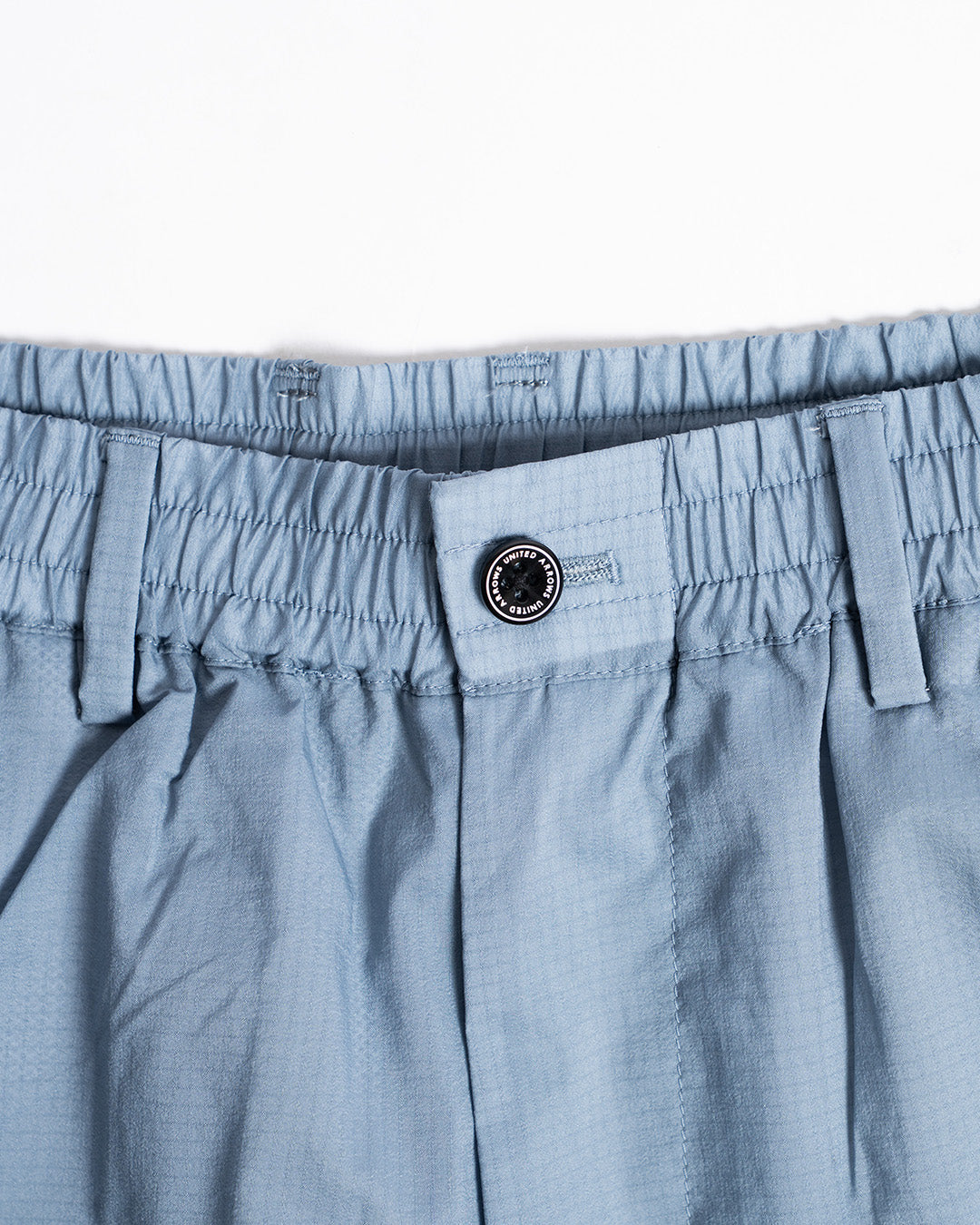 United Arrows Golf Ripstop Light Blue Shorts
