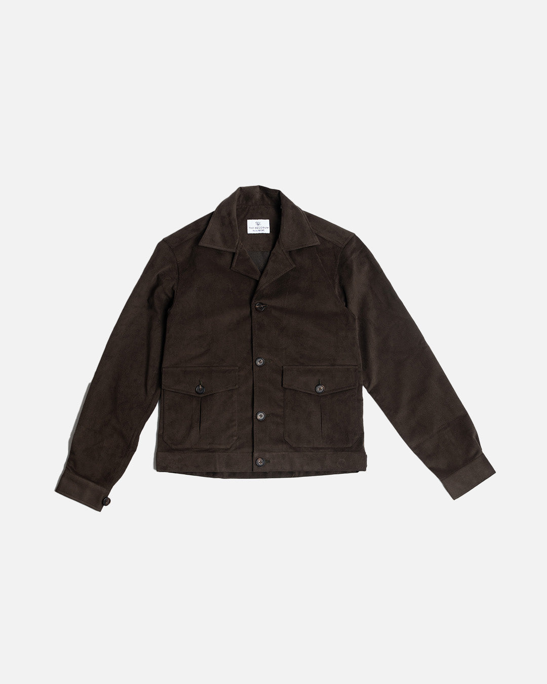 Ascot Chang Ultra Suede Blouson Jacket Mocha