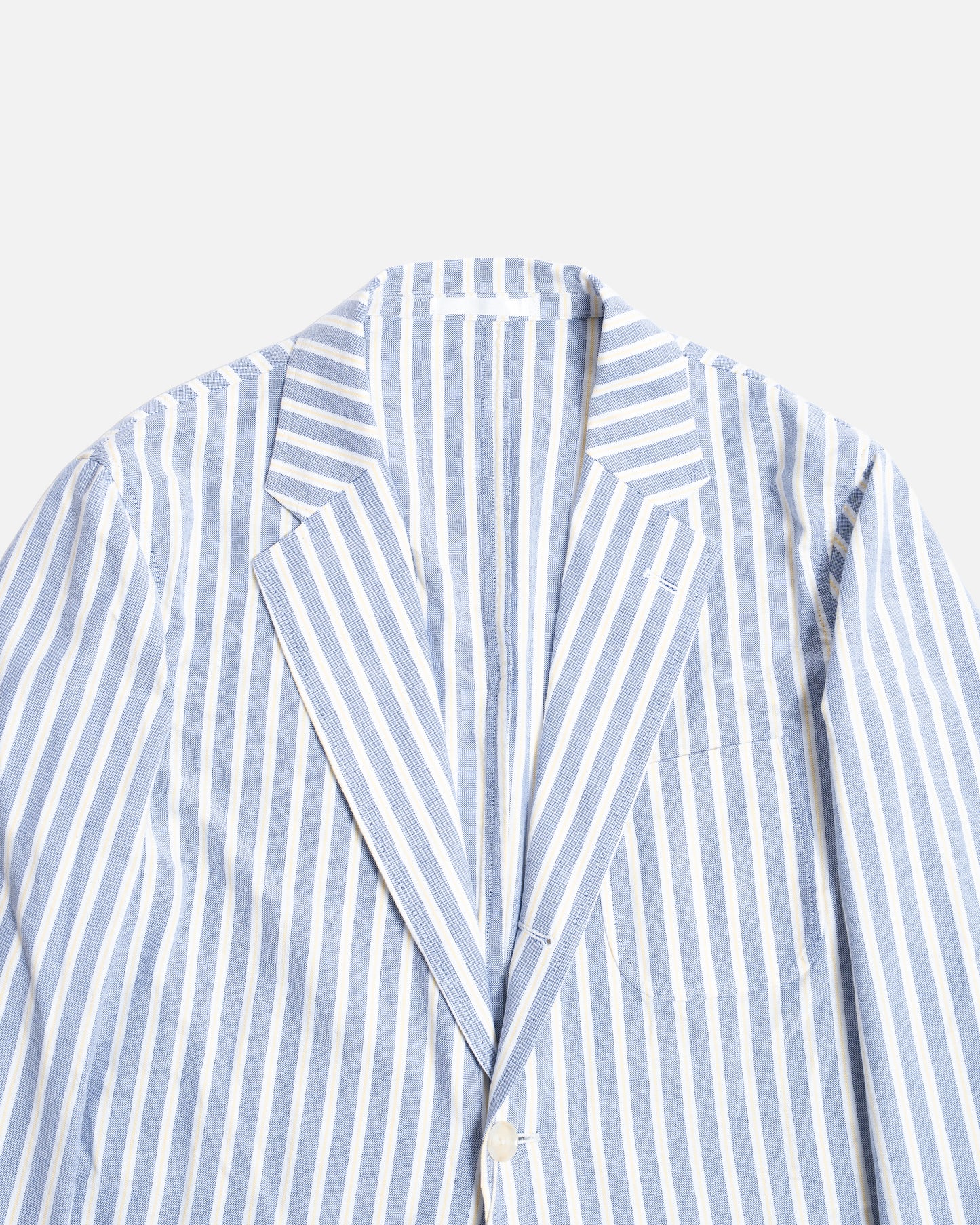 D.C. White Blue/Yellow Stripe Summer Ivy Jacket