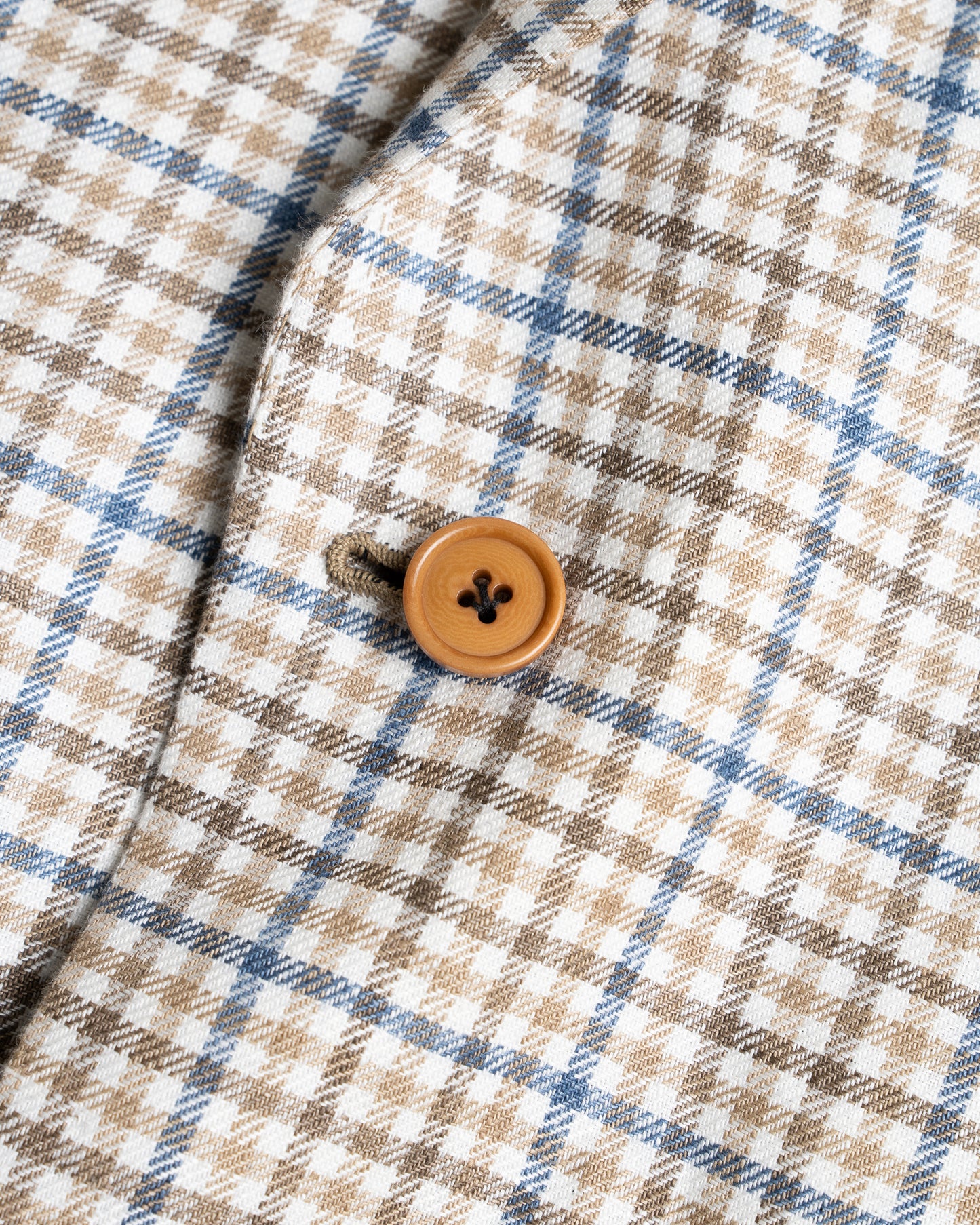 Casa del sarto Beige/Blue Gunclub Linen Maison Hellard Sport Jacket