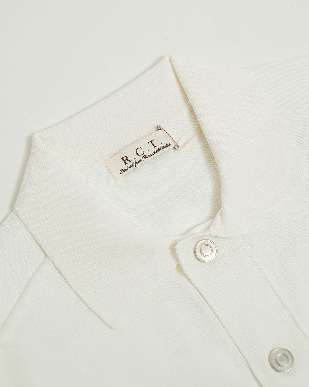 R.C.T. Knit Trucker Jacket - Off-white