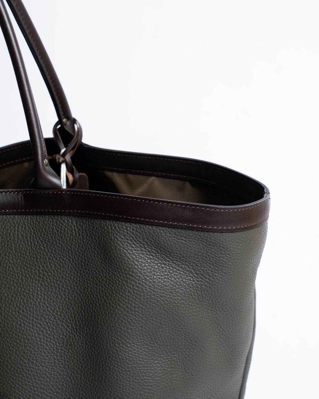 Felisi Ferraresi Olive/Dark Brown Tote Bag
