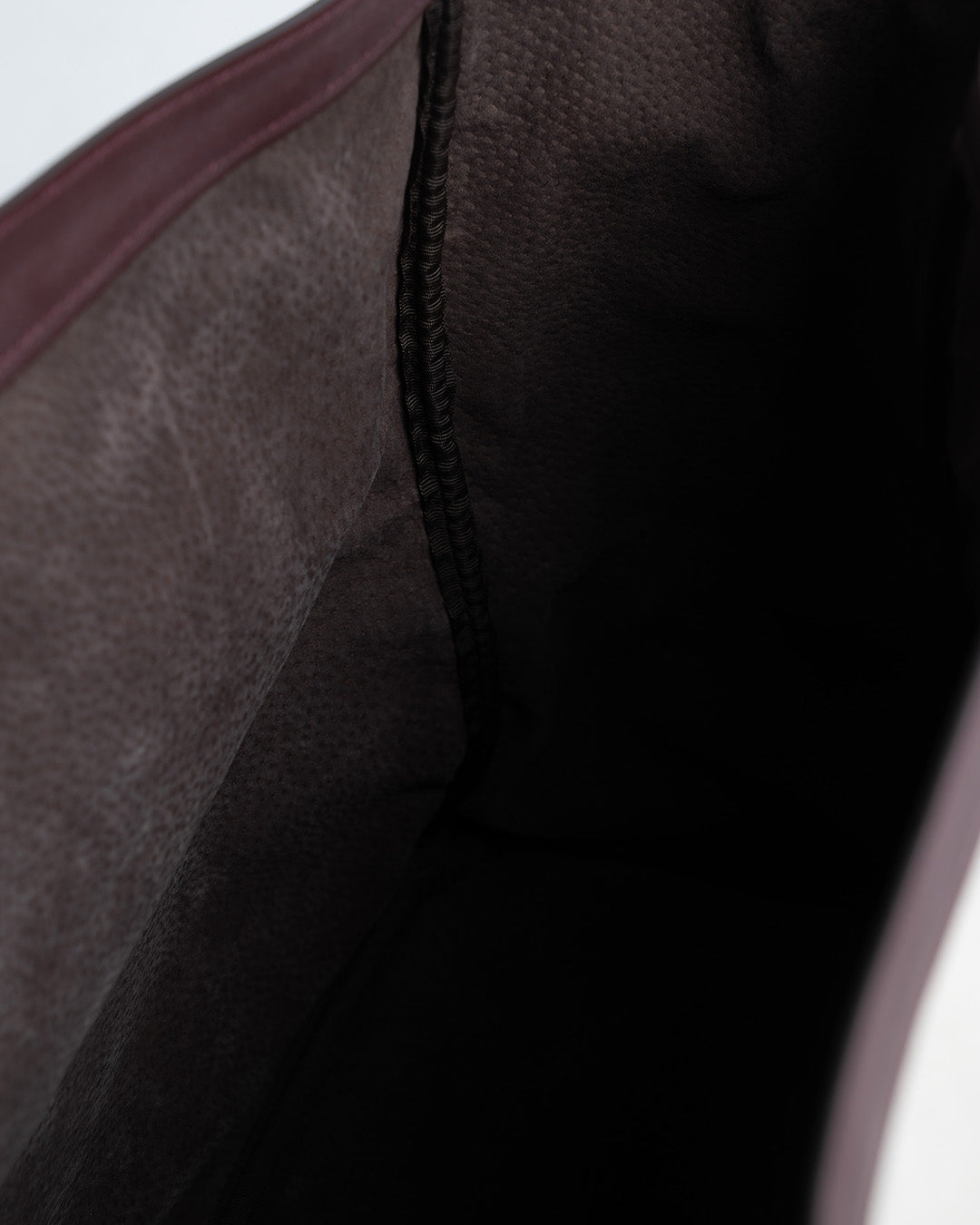 SAIC Firenze Canvas Tote Bag Natural/Burgundy