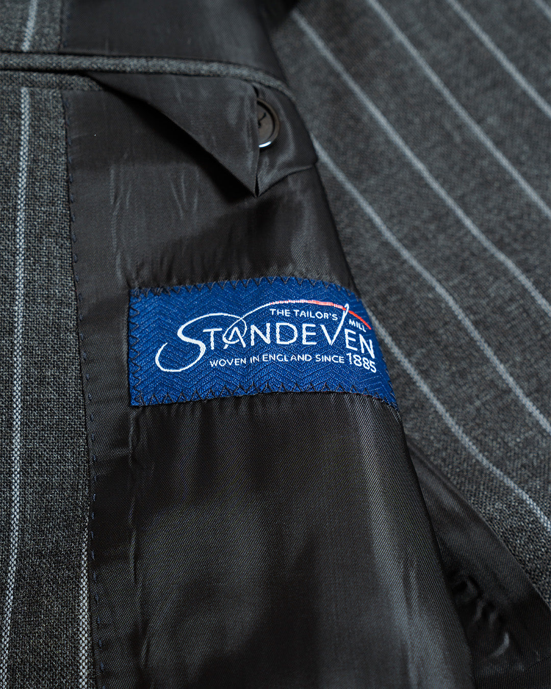 Casa Del Sarto Grey Stripe Double Breasted Suits