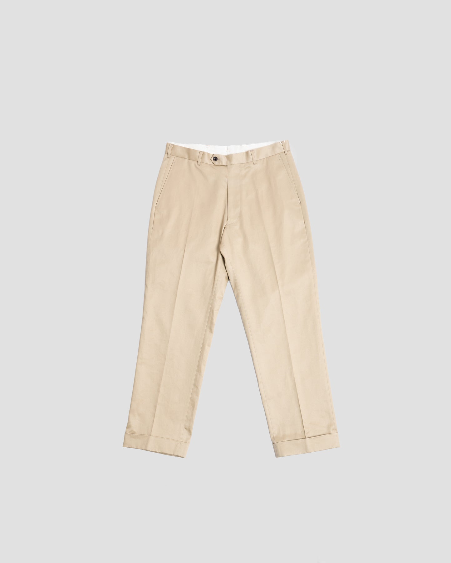 D.C. White Beige American Trousers