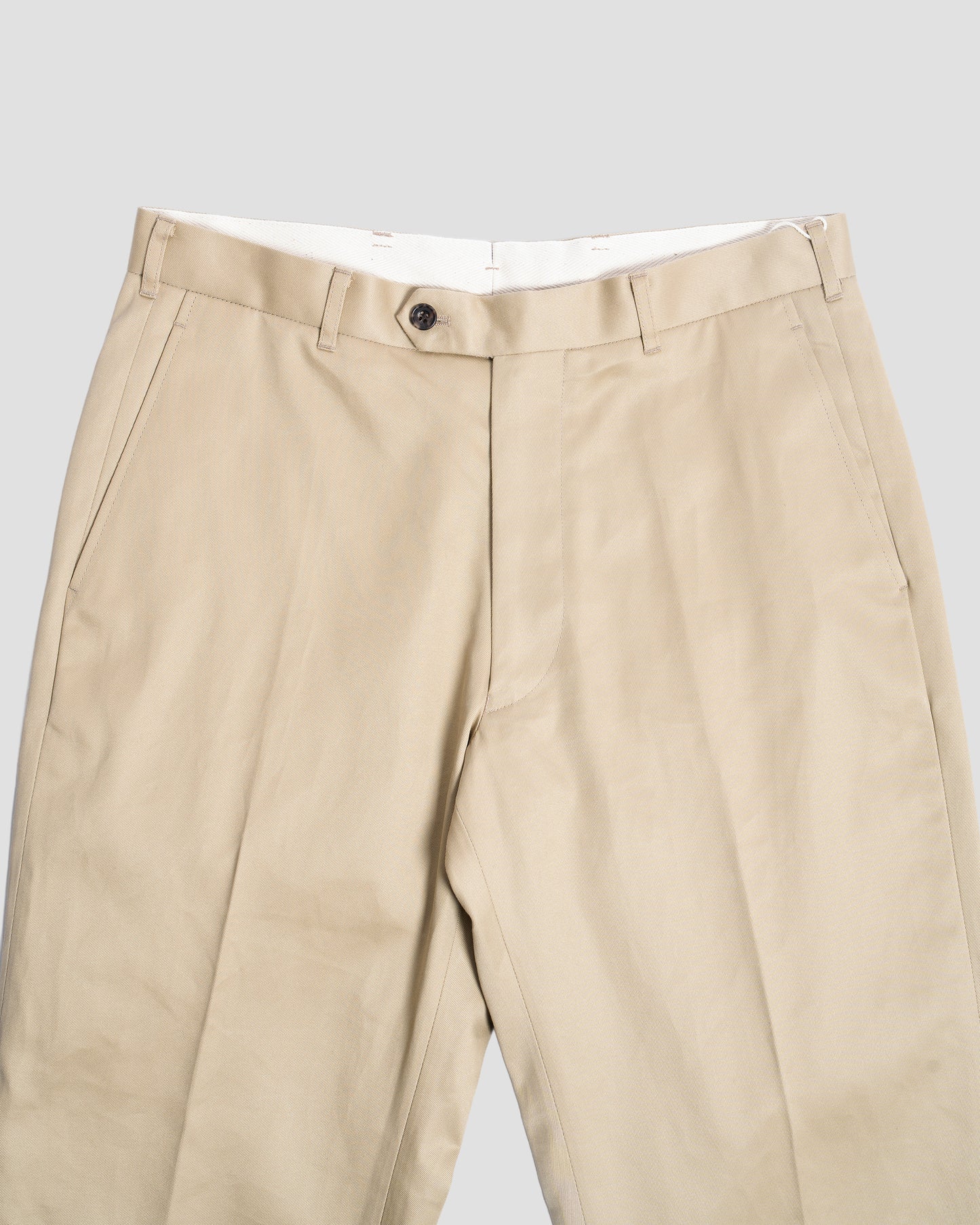 D.C. White Beige American Trousers