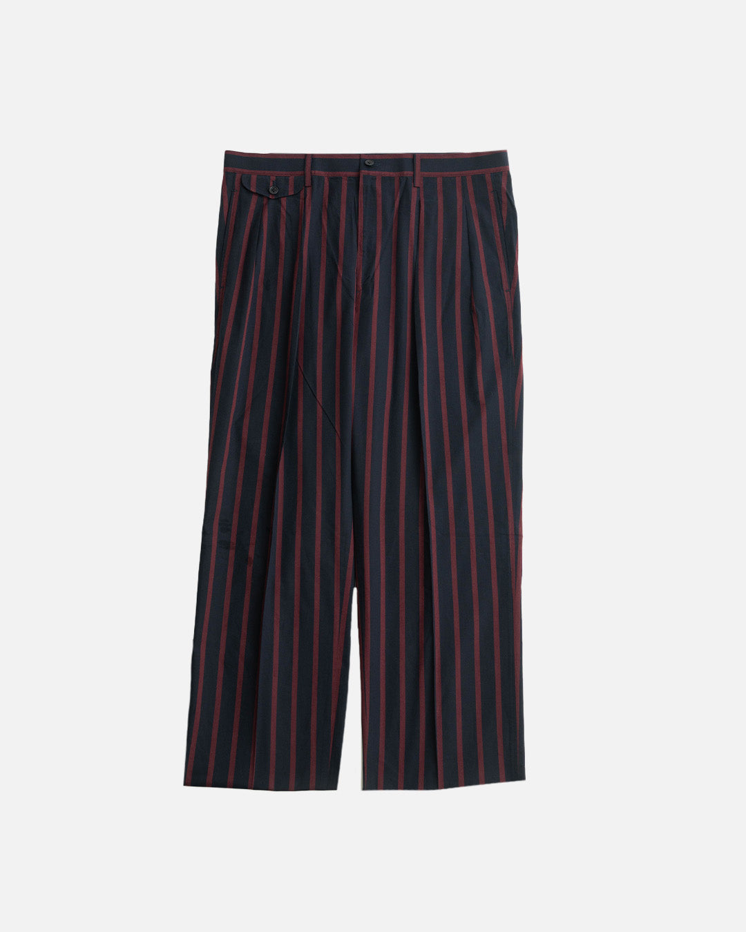 YK Red / Navy Wide Trousers