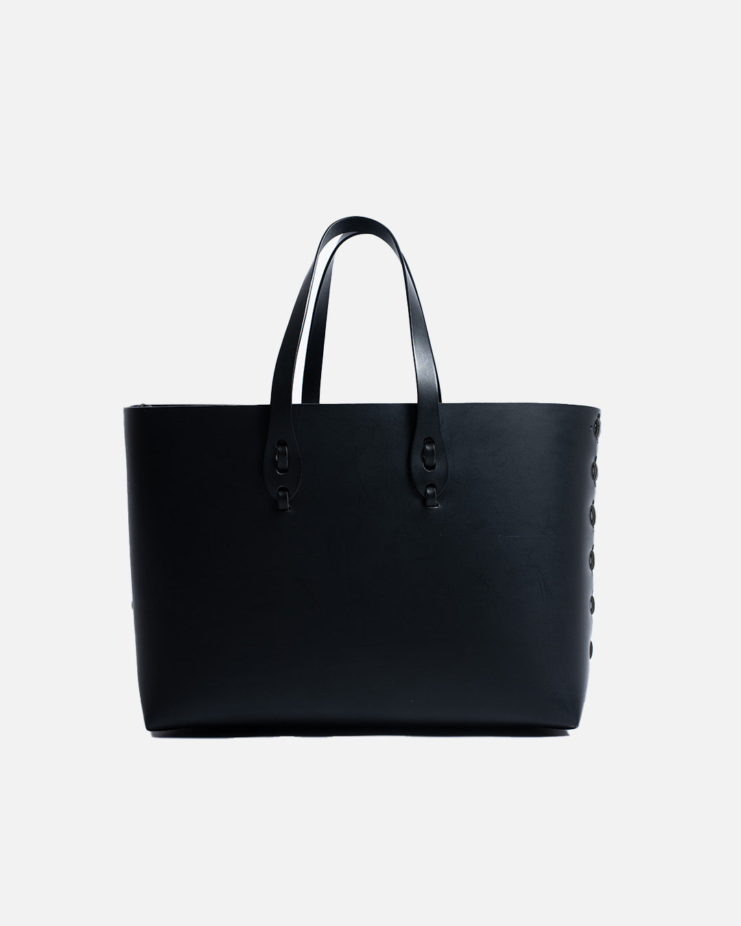 Il micio Black Vachetta Pescatore Tote Bag (NB-1)