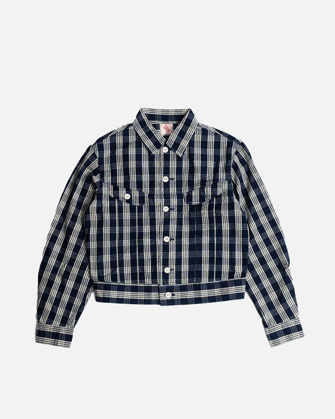 Bryceland's Check Indigo Cash Jacket