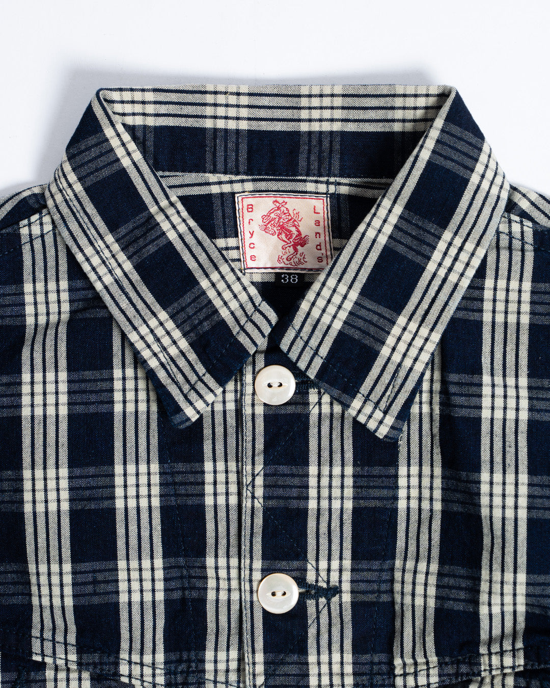 Bryceland's Check Indigo Cash Jacket