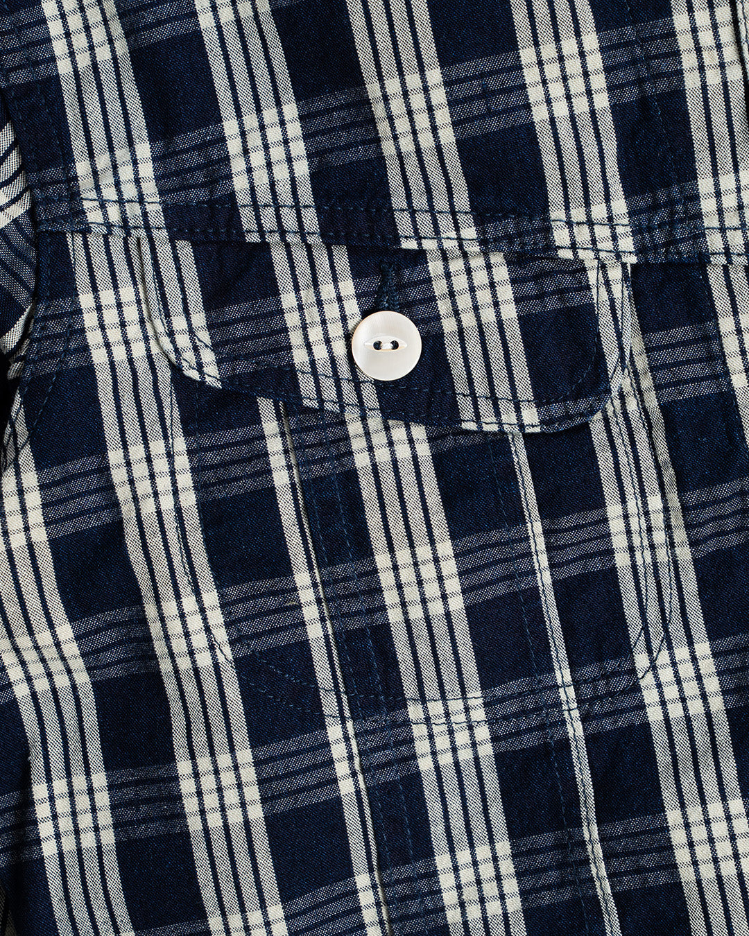 Bryceland's Check Indigo Cash Jacket
