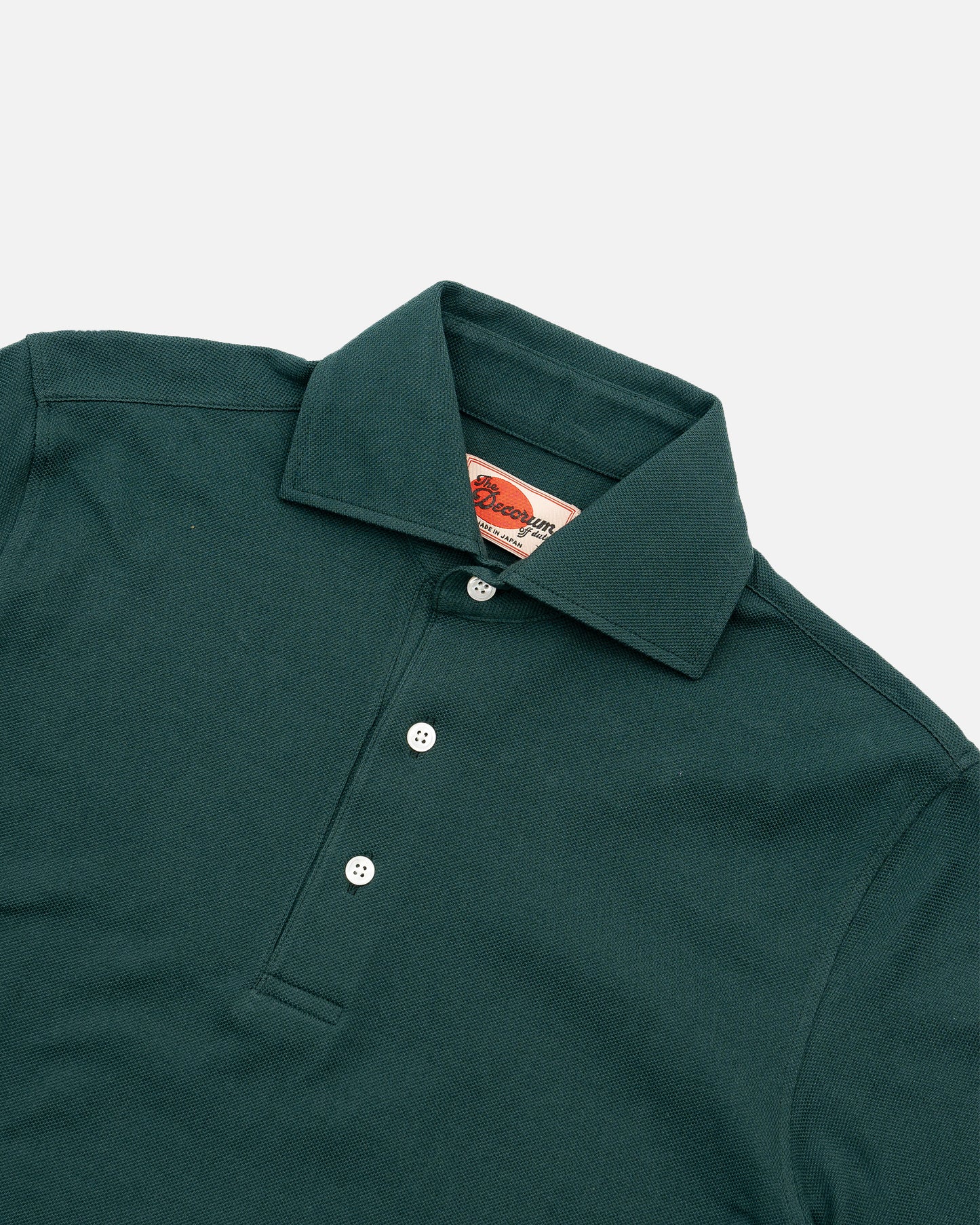 The Decorum Short Sleeve Polo Shirt - Dark Green
