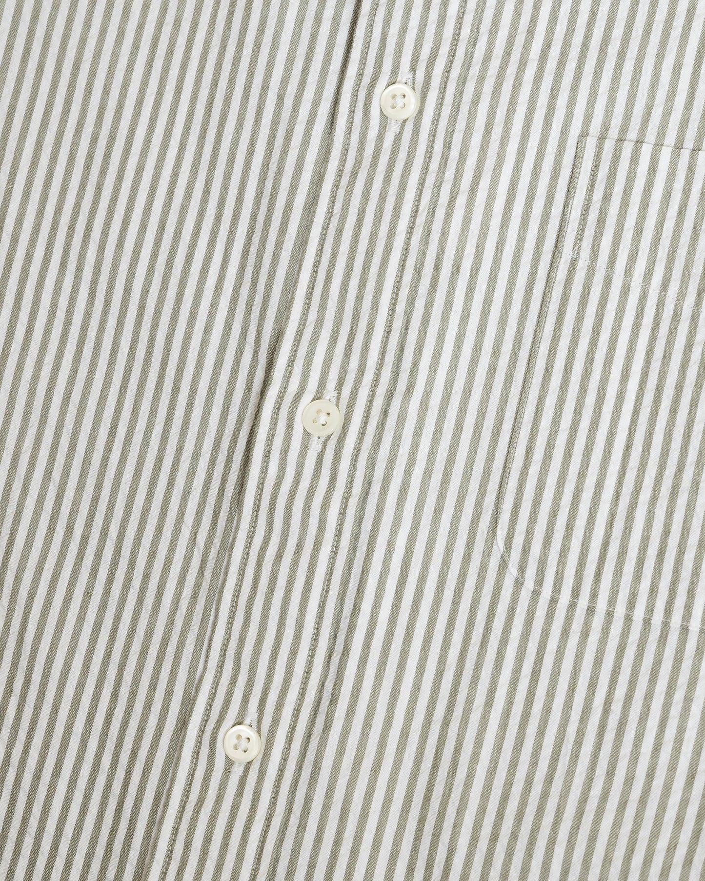Kamakura Firenze Green Seersucker Shirt