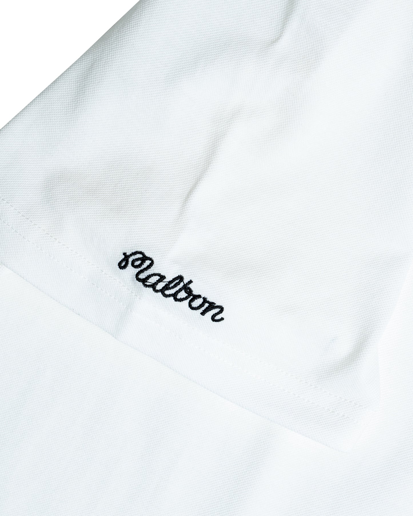 Malbon Golf Cooper Polo White