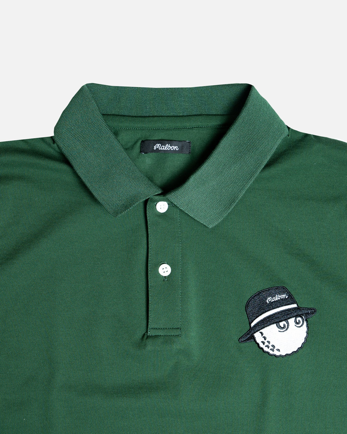 Malbon Golf Cooper Polo Green
