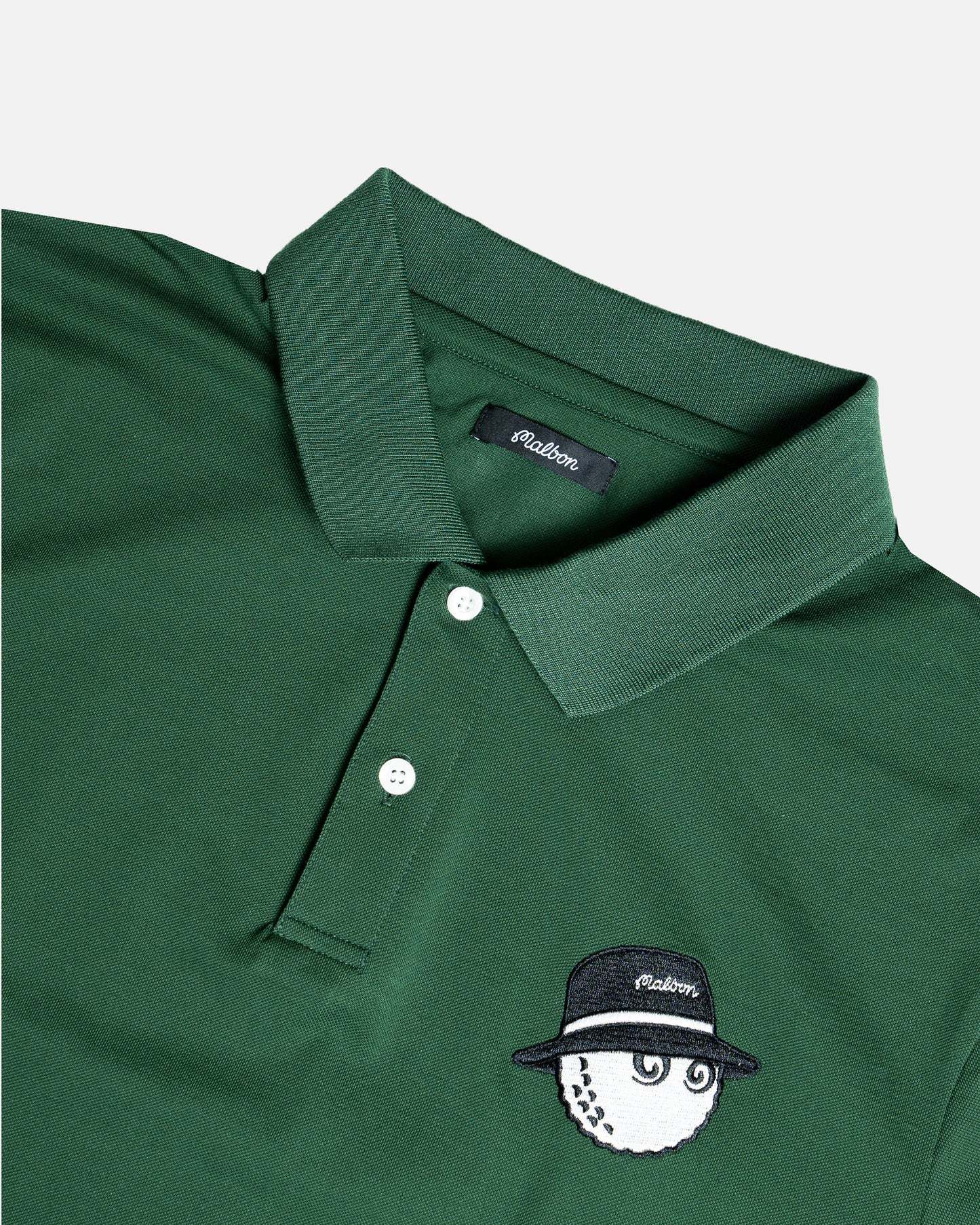 Malbon Golf Cooper Polo Green