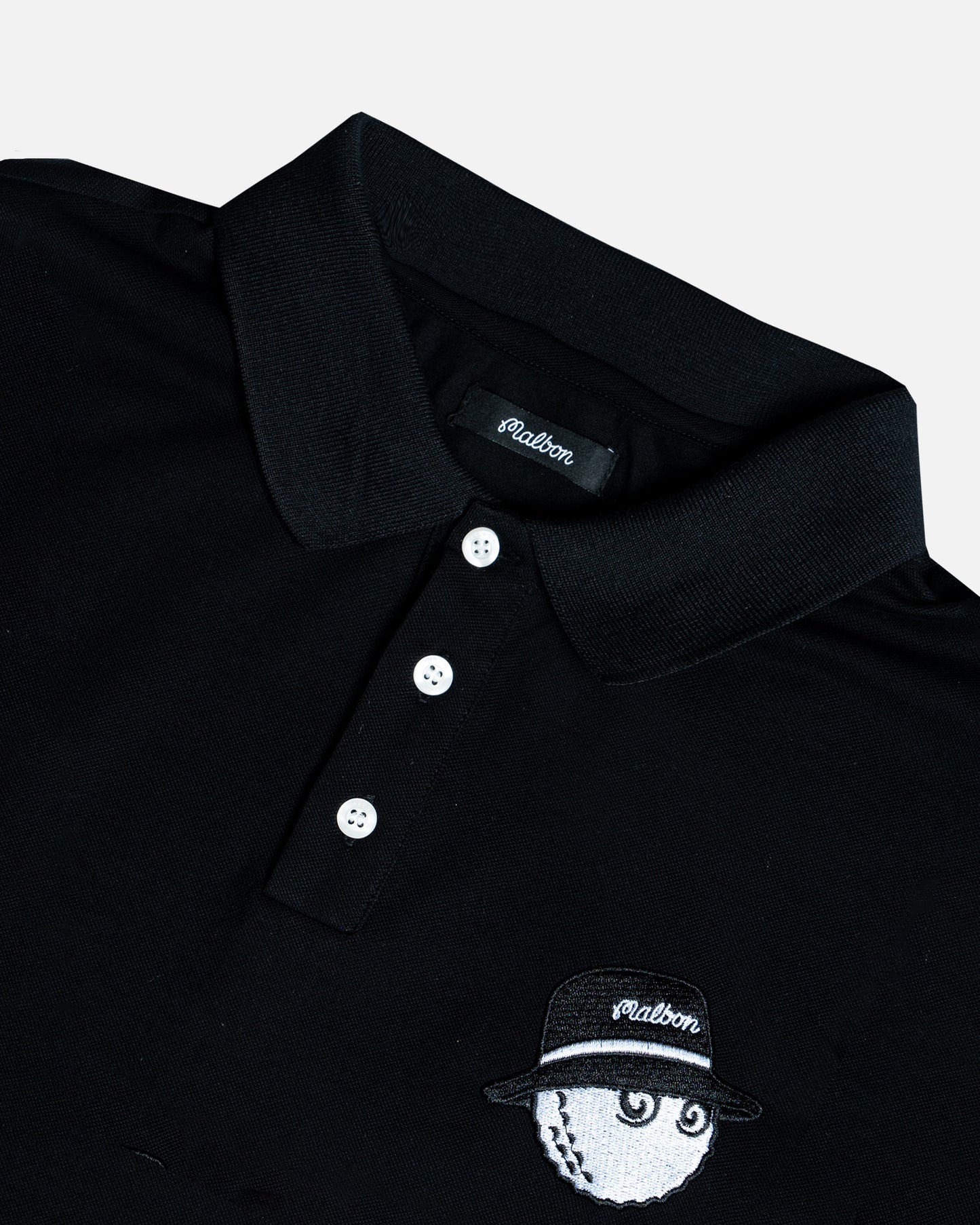 Malbon Golf Cooper Polo Navy