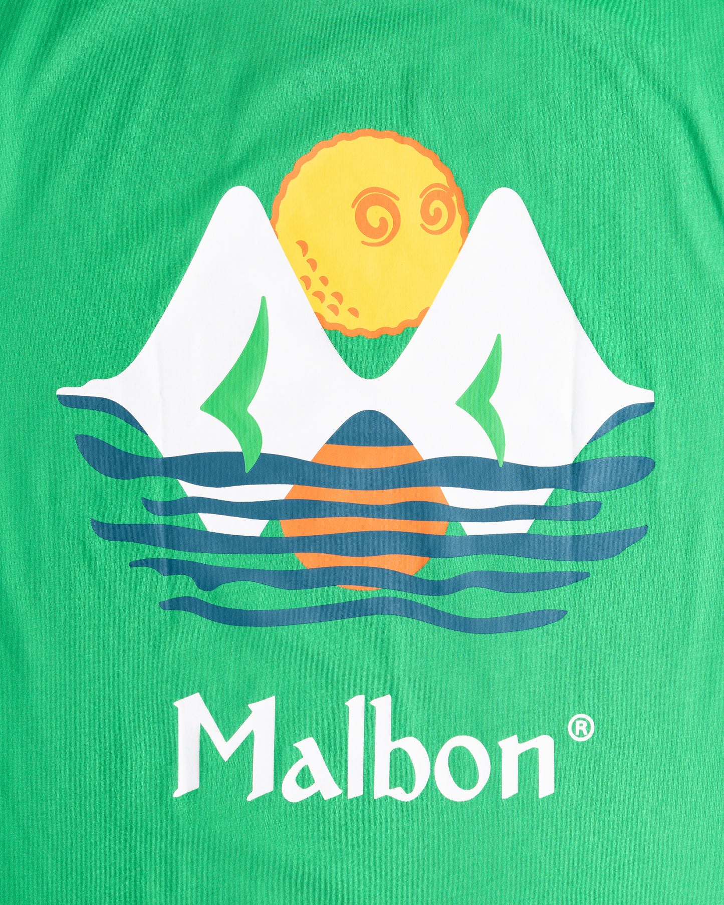 Malbon Sunset Buckets T-Shirt Green