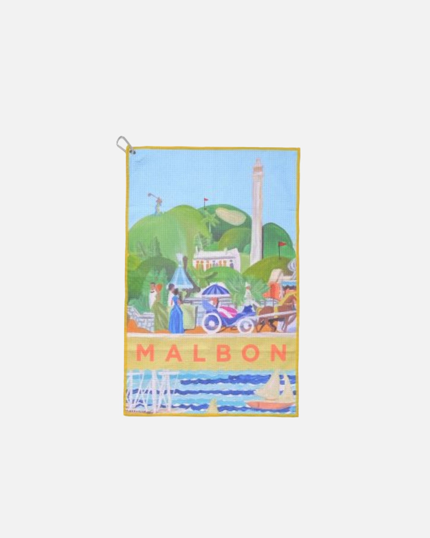 Malbon Golf Harbour Golf Towel