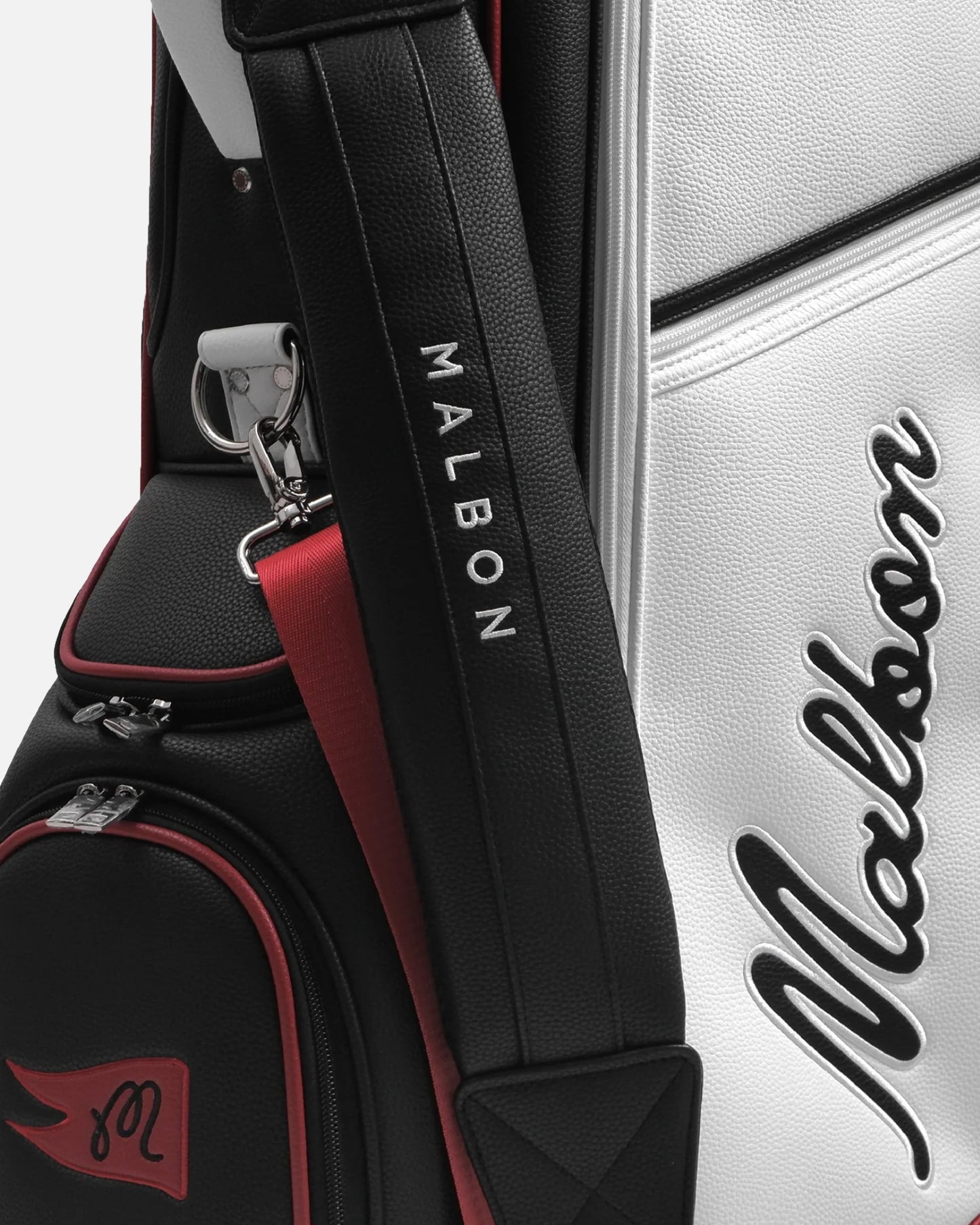 Malbon Winston Golf Bag Black
