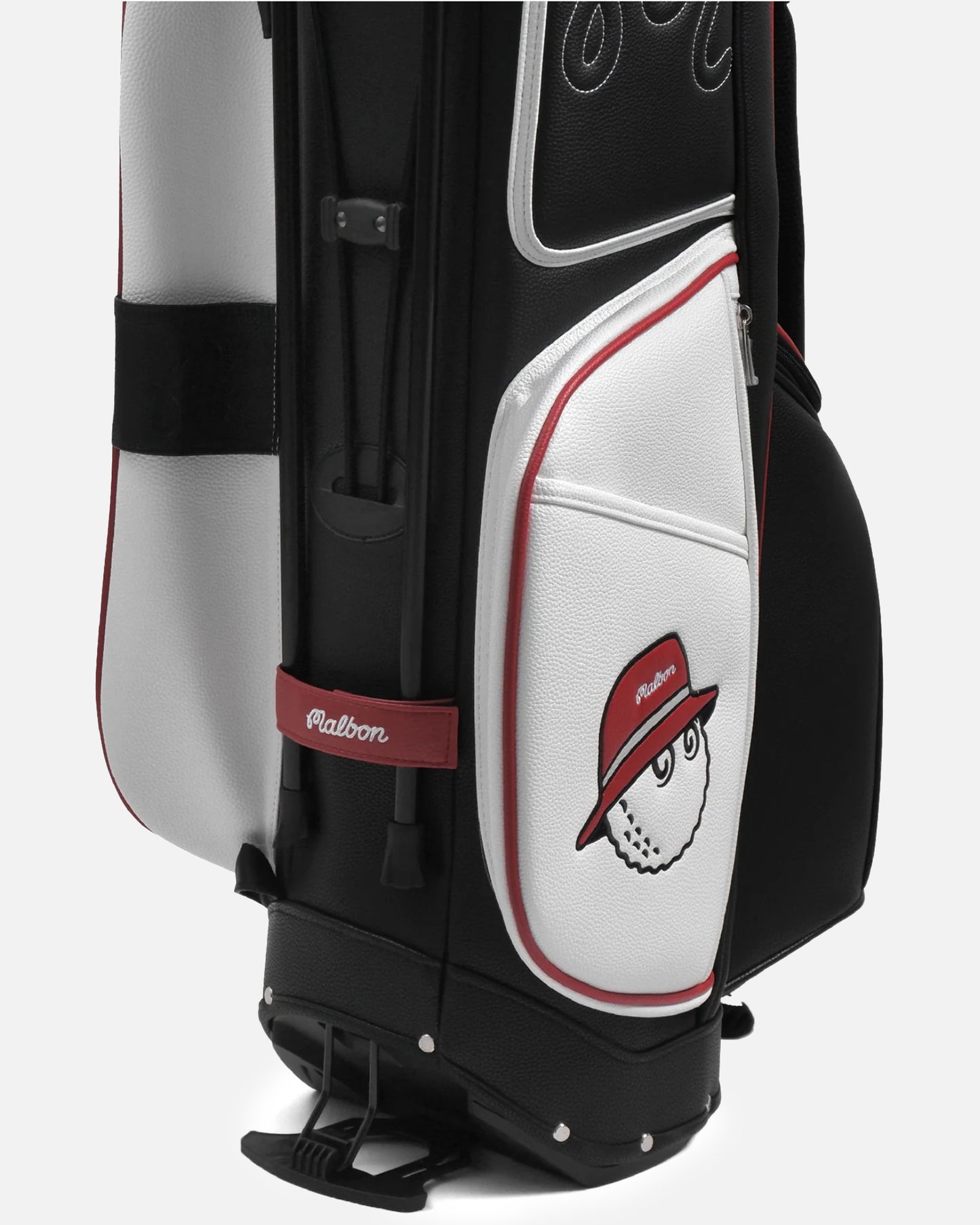 Malbon Winston Golf Bag Black