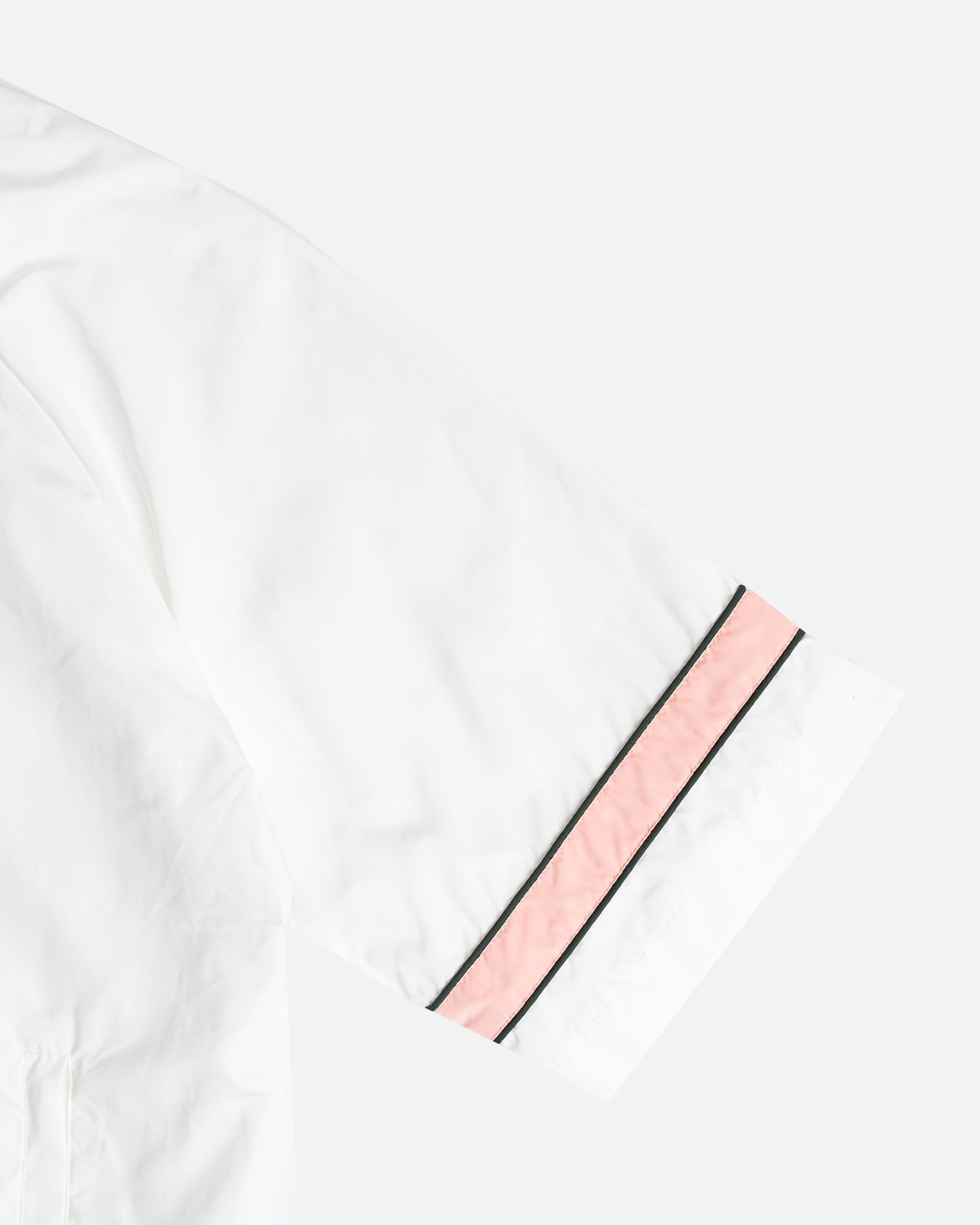 Malbon World Fellowship Windshirt in White