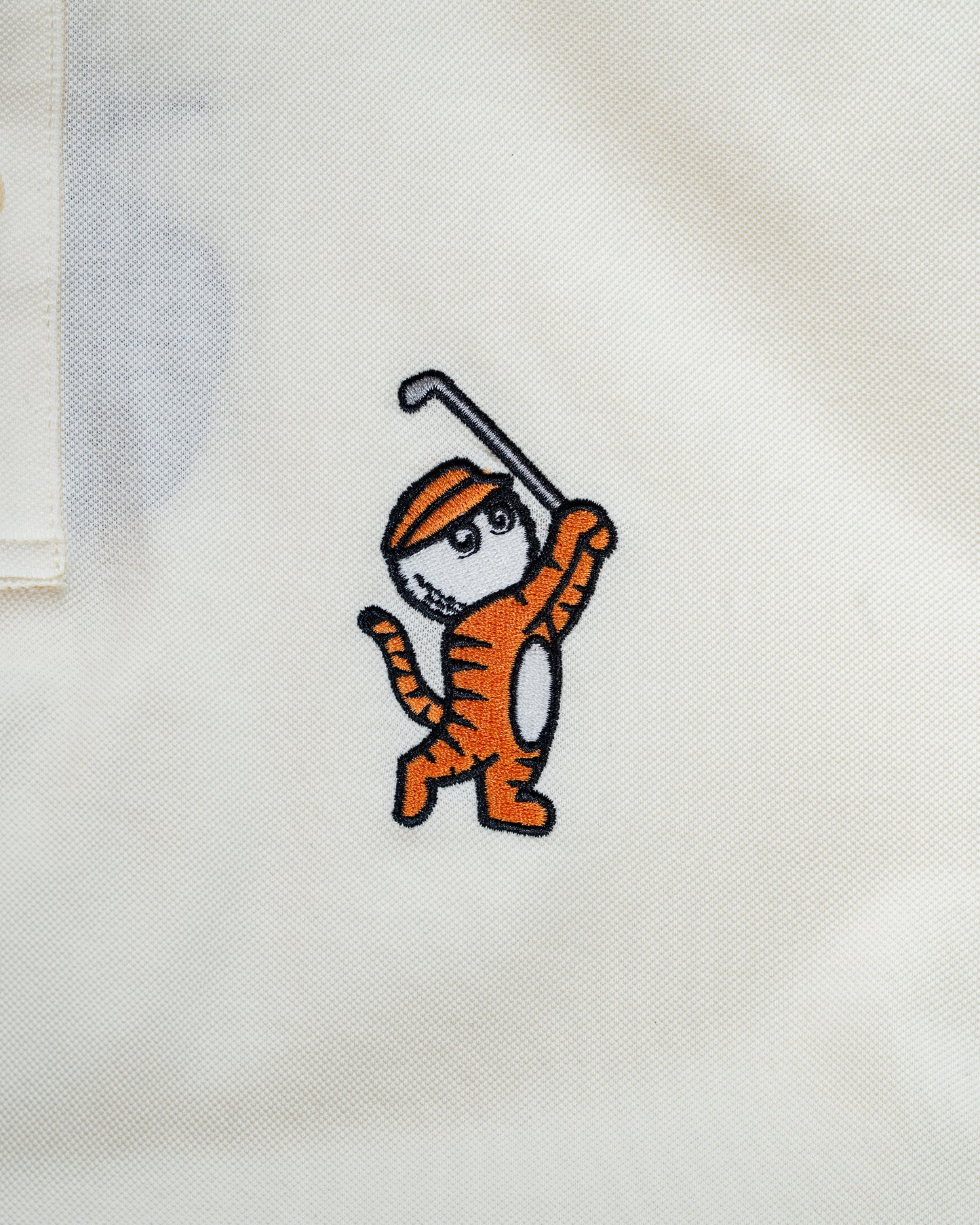 Malbon Golf Tiger Buckets Polo White