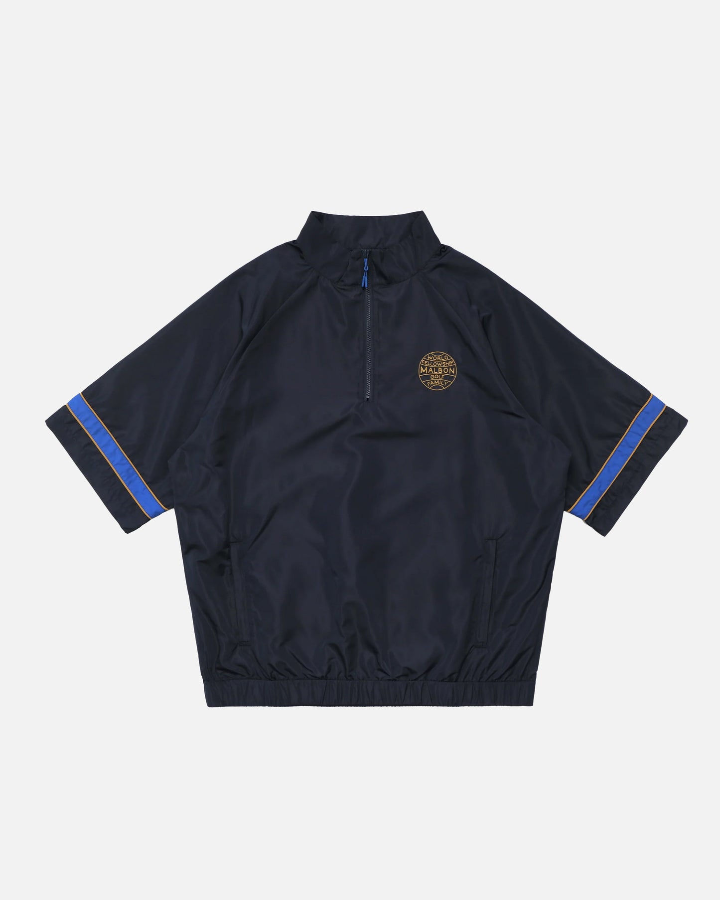 Malbon World Fellowship Windshirt Navy