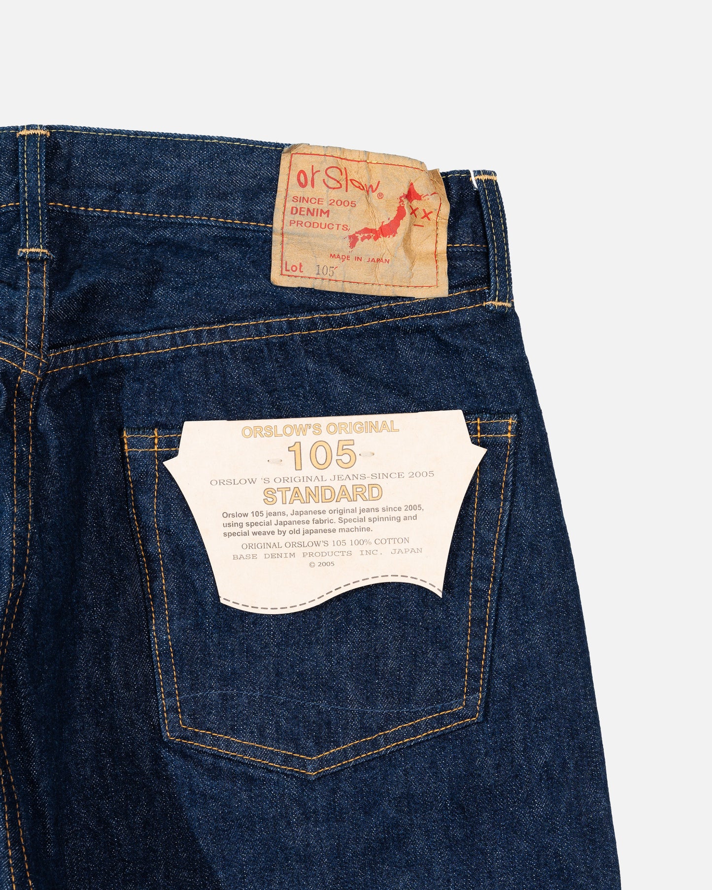 Orslow 105 Standard Selvedge Denim