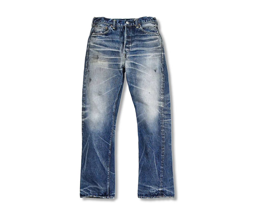 (Pop-up) Fullcount 1345-1101XX Fear of The Dark Straight Denim Indigo Blue