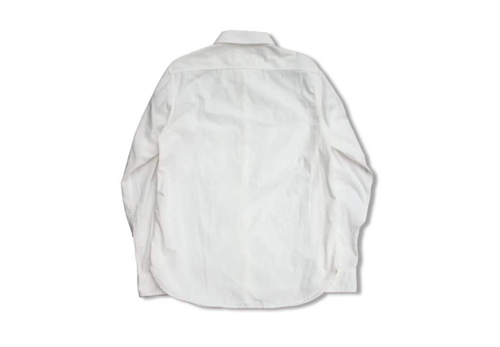 (Pop-up) Fullcount 4810 White Chambray Shirt