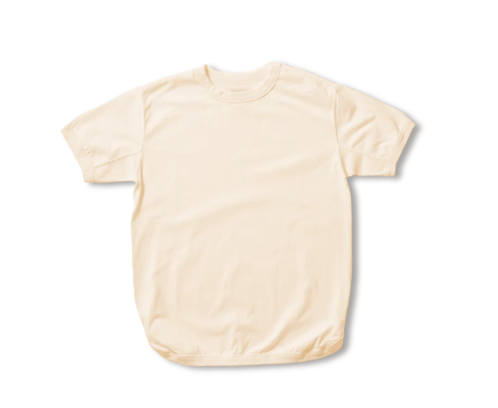 (Pop-up) Fullcount 5222H Ecru Flat Seam Heavyweight T-Shirt