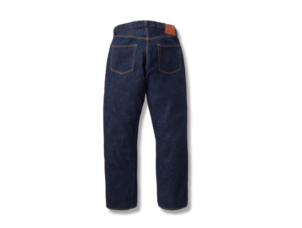 (Pop-up) Fullcount 0105W Indigo Blue Wide Denim