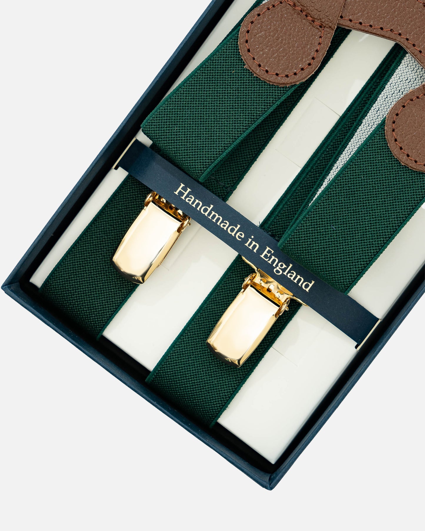 Albert Thurston Braces in Green (Suspenders)