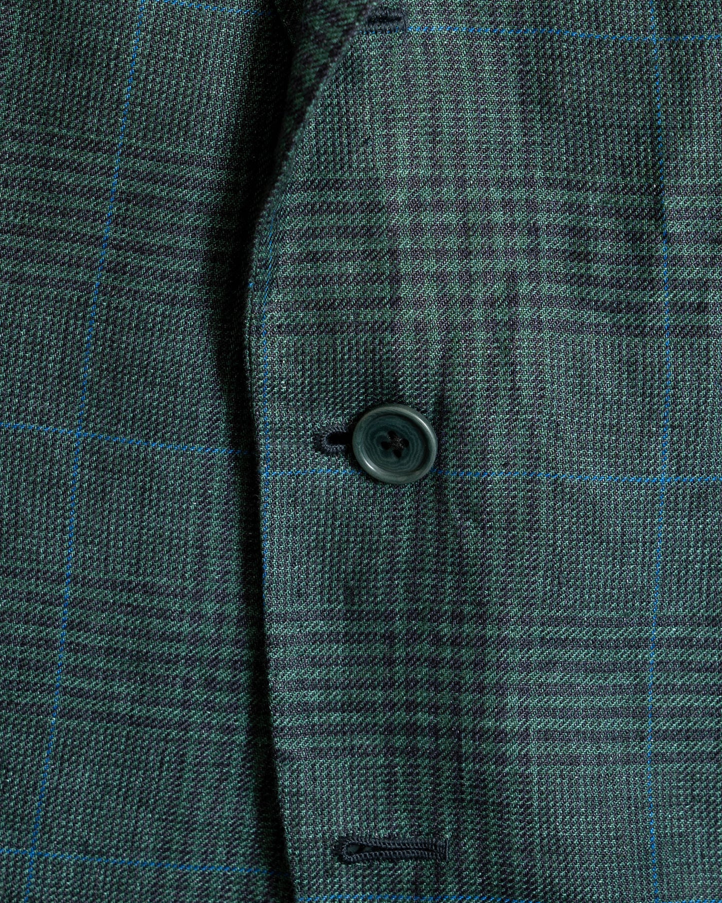 Casa del sarto Green Glen Check Linen Maison Hellard Sport Jacket