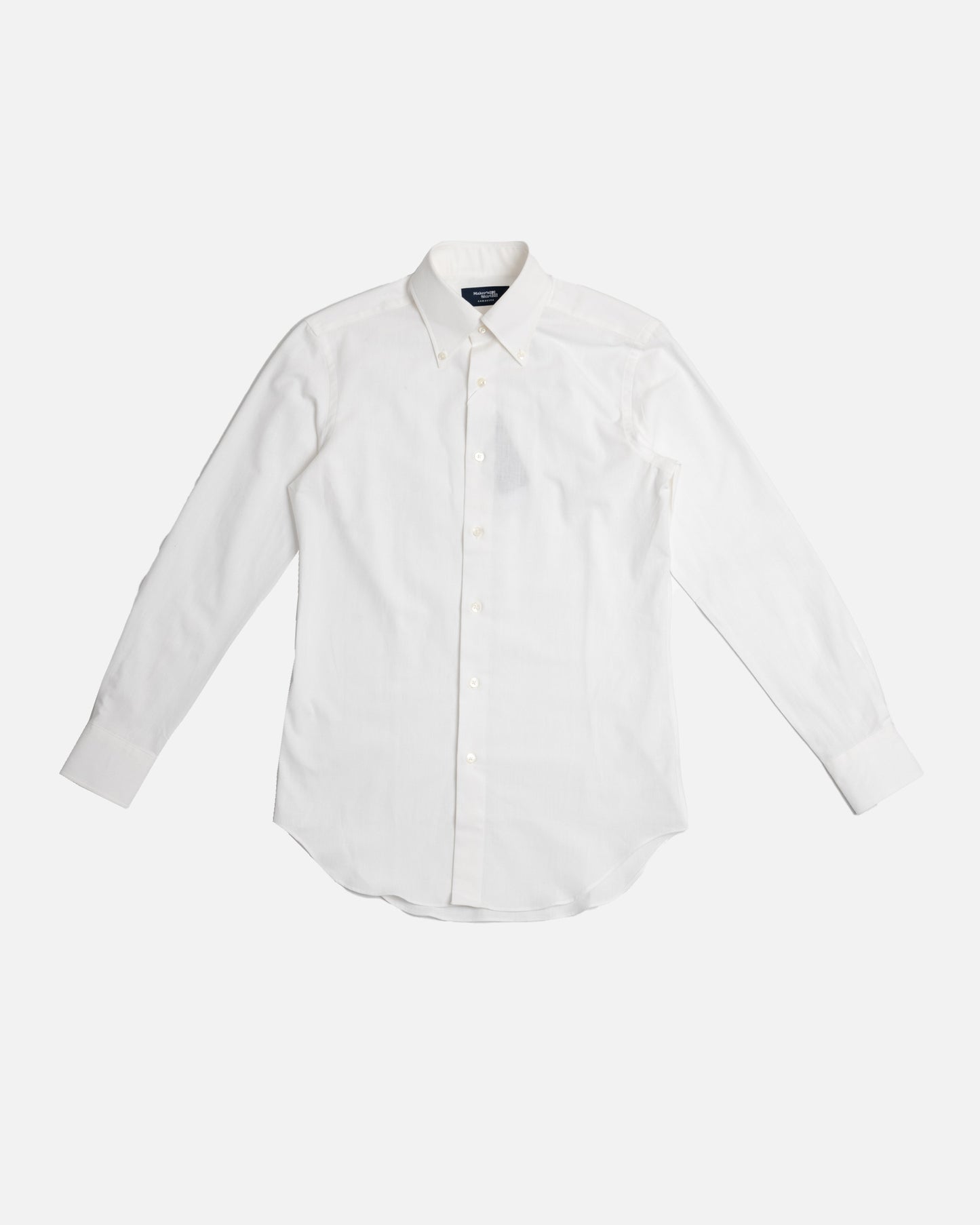Kamakura White Denim Button Down Firenze Shirt