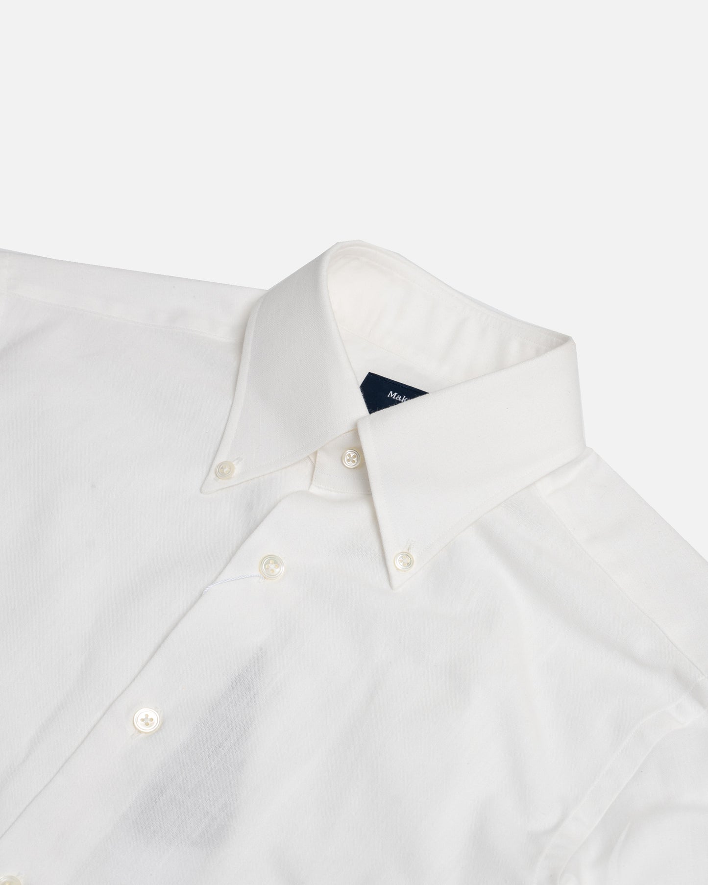 Kamakura White Denim Button Down Firenze Shirt