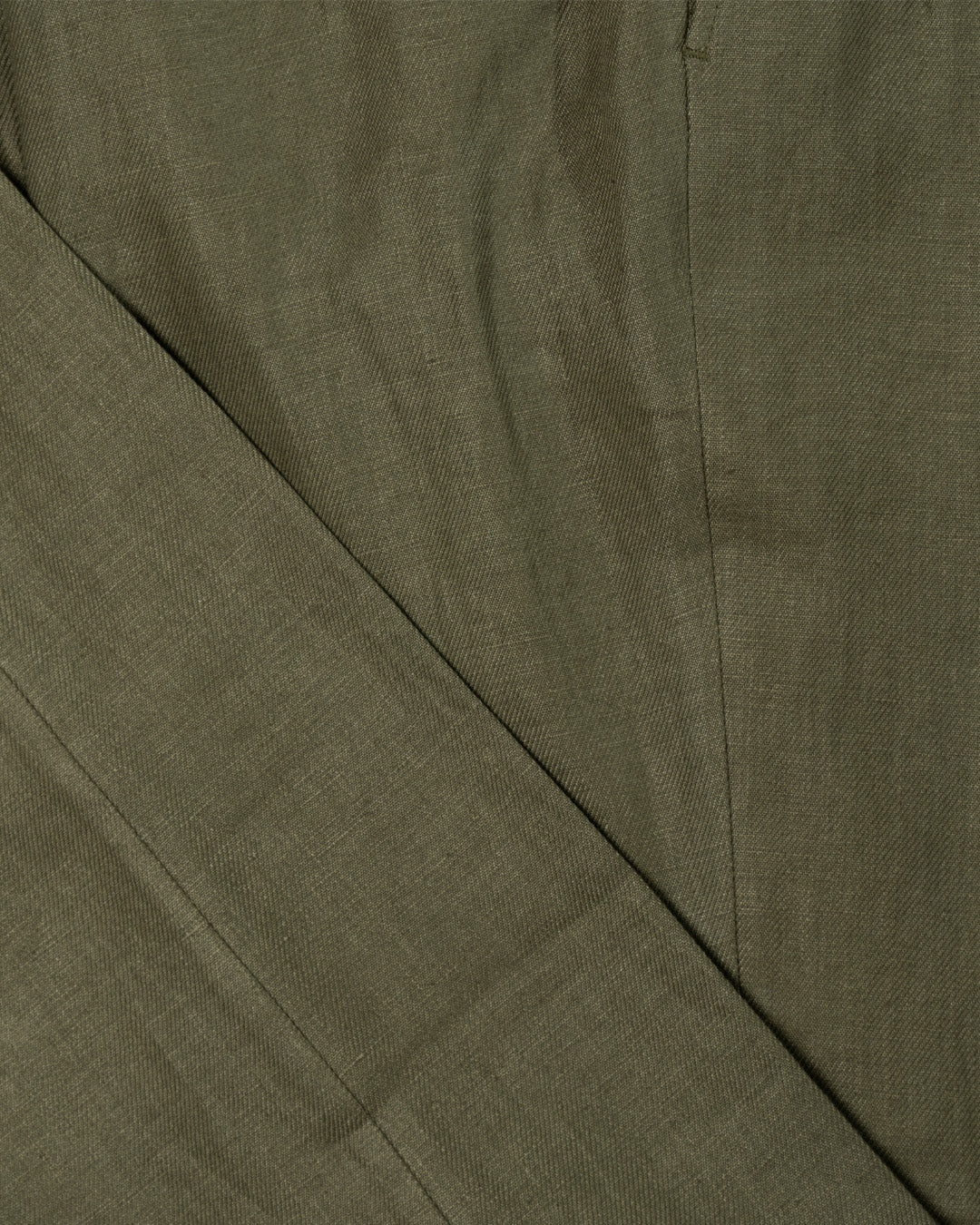 Echizenya Olive Linen Pants