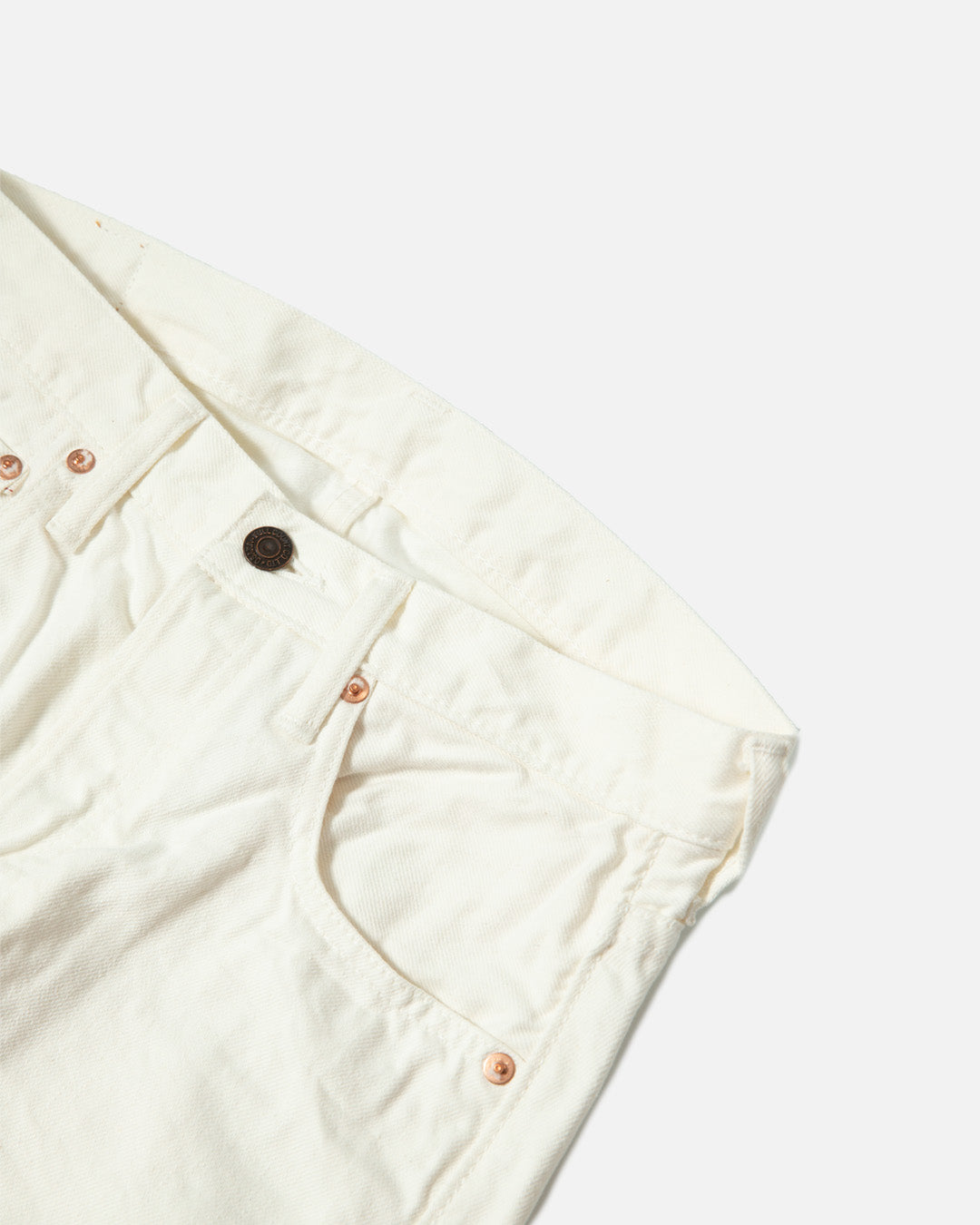 Fullcount x Decorum White Denim